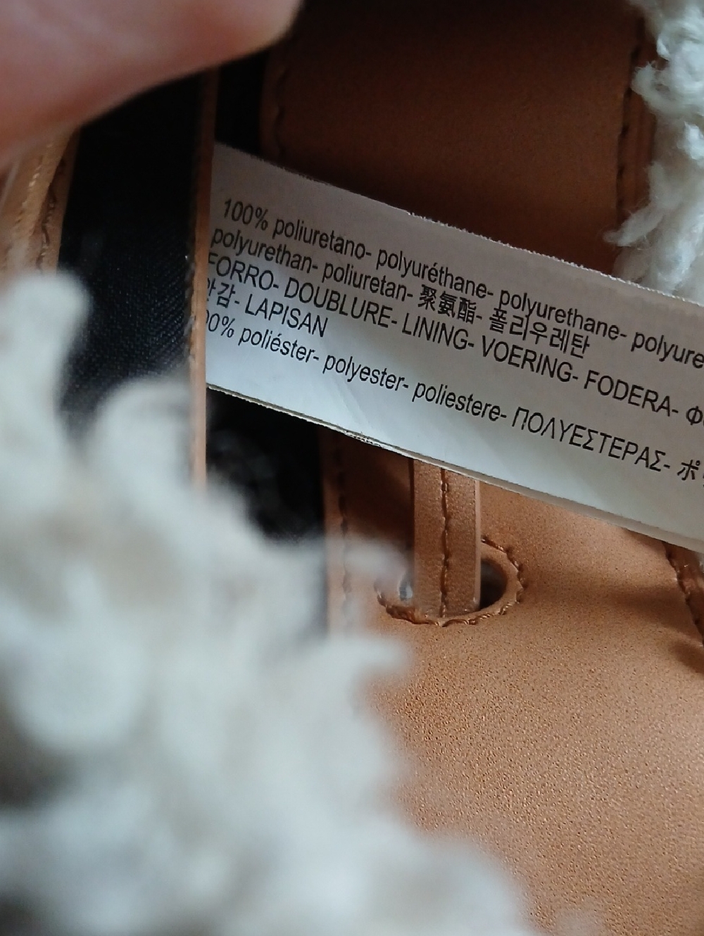 Zara Faux Fur Crossbody Bucket Bag - Picture 7 of 8